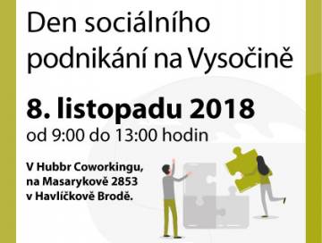 Den sociálního podnikání na Vysočině